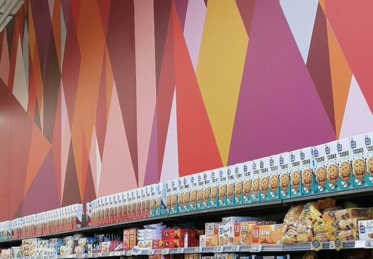 Image 2 du projet Scenographie Murale - E.leclerc