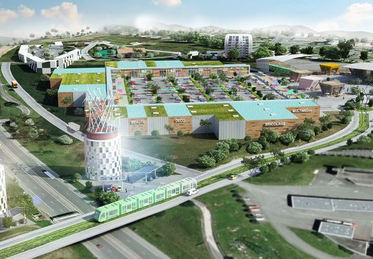 Image 1 du projet Zone Commerciale - Axone